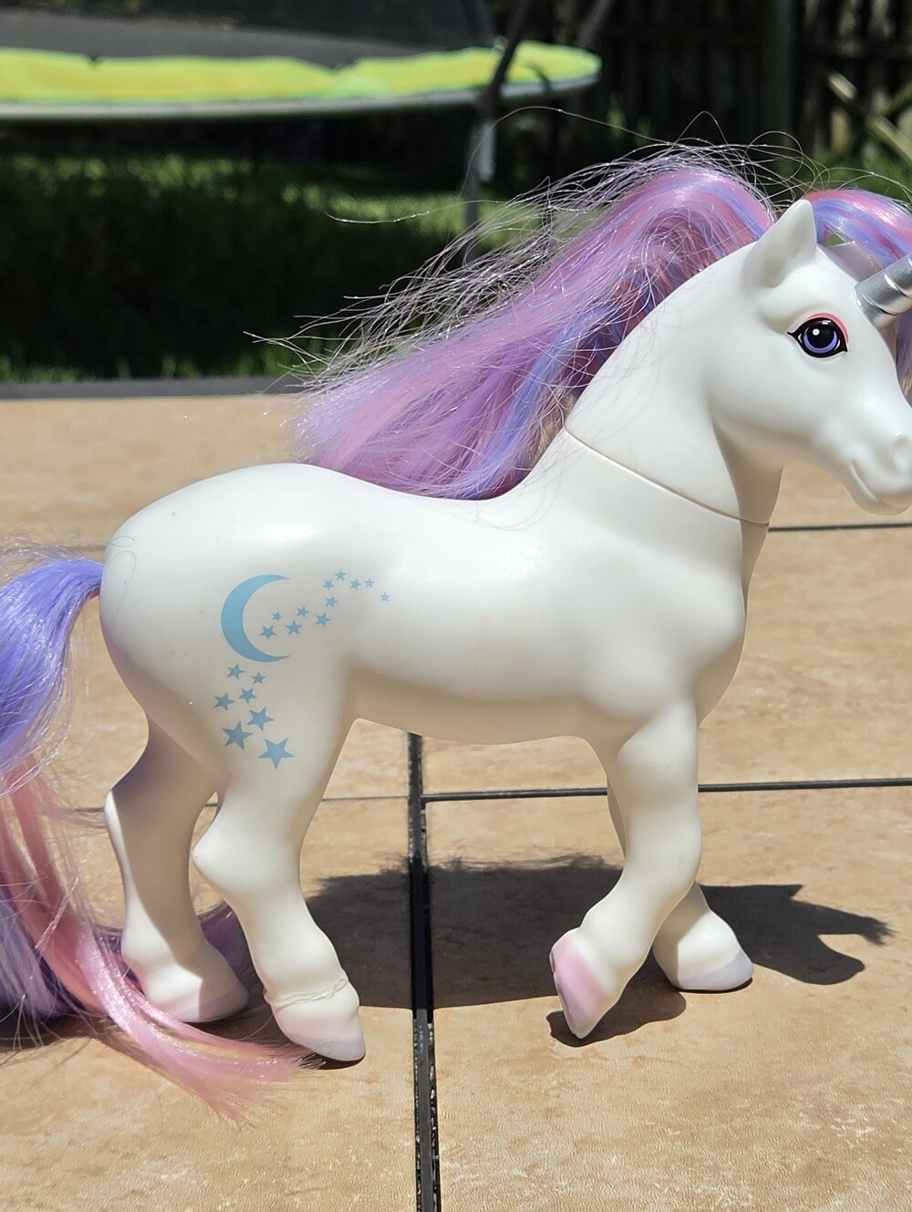 Official Breyer 2017 LUNA Bath Time Unicorn White & Pink 7 Inch Horse